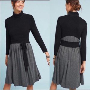 Anthropologie Moth Dress Ballet Knit Sweater XL